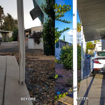 Cal Coast Building and Repairs - I asked if they could pick up this carport support since I couldn't. I bought it. They got it, cut it, and installed it. Awesome. - General Contractors Near Me - Escondido, California Cal Coast Building and Repairs - I asked if they could pick up this carport support since I couldn't. I bought it. They got it, cut it, and installed it. Awesome. - General Contractors Near Me - Escondido, California