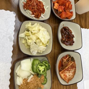 Jinsol Gukbap - 3rd St - Banchan - Korean Near Me - Los Angeles, California