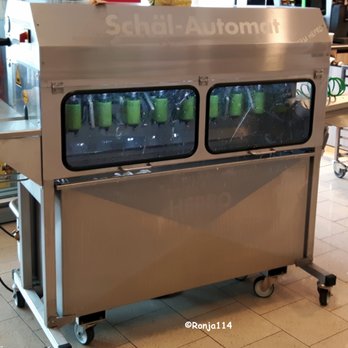 REWE - Spargelschälmaschine / Asparagus peeling machine - Grocery Near Me - Laatzen, NI