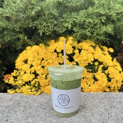 EARL GREY MATCHA LATTE, seasonal drink