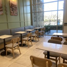 Small seating area. Small seating area.