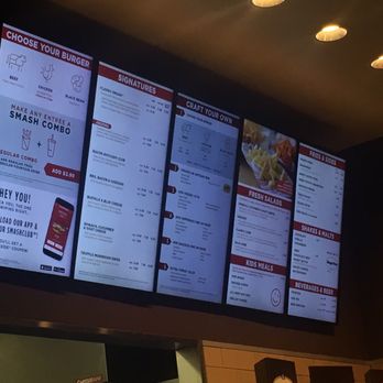 Smashburger - Updated menu board - Burgers Near Me - Phoenix, Arizona