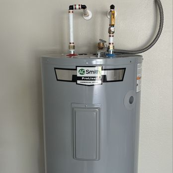 Teles Services - Replaced the old leaking water heater with a new commercial-grade unit. - Plumbing Near Me Teles Services - Replaced the old leaking water heater with a new commercial-grade unit. - Plumbing Near Me