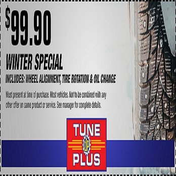 Tune Up Plus - $99.90 WHEEL ALIGNMENT, TIRE ROTATION & BASIC OIL CHANGE! - Auto Repair Near Me - Chesapeake, Virginia Tune Up Plus - $99.90 WHEEL ALIGNMENT, TIRE ROTATION & BASIC OIL CHANGE! - Auto Repair Near Me - Chesapeake, Virginia