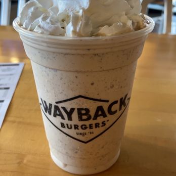 Wayback Burgers - Oreo Mud Pie Milkshake - Hot Dogs Near Me - Greenville, South Carolina