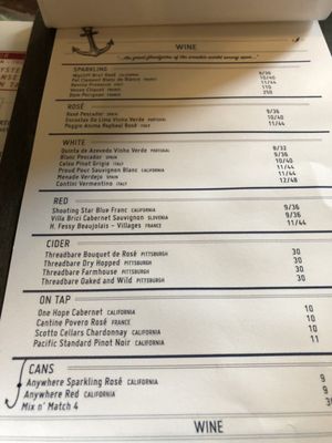 Menu photo 5 Merchant Oyster Company Pittsburgh, PA