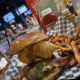 Spicy Curd Burger Spicy Curd Burger