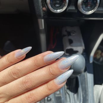 Lavish Nails & Spa - Holographic stiletto nails - Nail Technicians Near Me - Thousand Oaks, California Lavish Nails & Spa - Holographic stiletto nails - Nail Technicians Near Me - Thousand Oaks, California