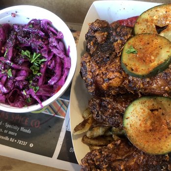 Cullum's Attagirl - Southern fried combo +NASHVILLE HOT upgrade - Chicken Wings Near Me - San Antonio, Texas Cullum's Attagirl - Southern fried combo +NASHVILLE HOT upgrade - Chicken Wings Near Me - San Antonio, Texas