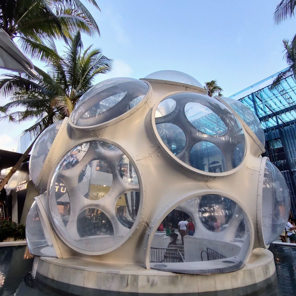 Buckminster Fuller Fly’s Eye Dome - Public Art Near Me - Miami, Florida