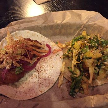 Del Seoul - fish taco and spicy BBQ chicken taco - Korean Near Me - Chicago, Illinois