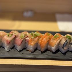 Mojo Sushi - Special oshizushi (not yet on menu)