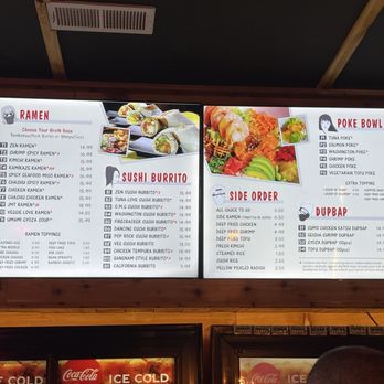 Zen Ramen - Menu - Ramen Near Me - Bremerton, Washington