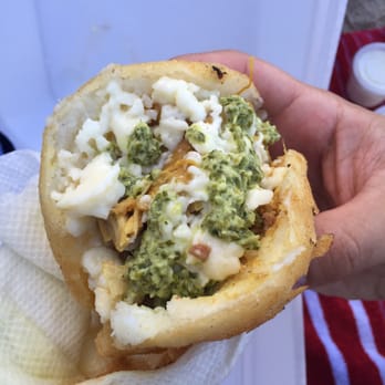 Los Chamos Arepas - Mixta (chicken, beef, cheese)- recommended! - Venezuelan Near Me - Carolina, Puerto Rico Los Chamos Arepas - Mixta (chicken, beef, cheese)- recommended! - Venezuelan Near Me - Carolina, Puerto Rico