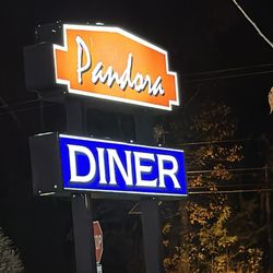 Pandora Diner sign