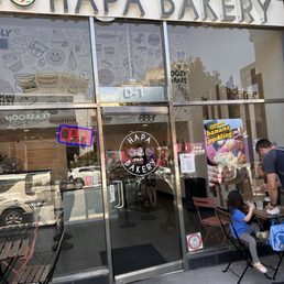 Front of shop