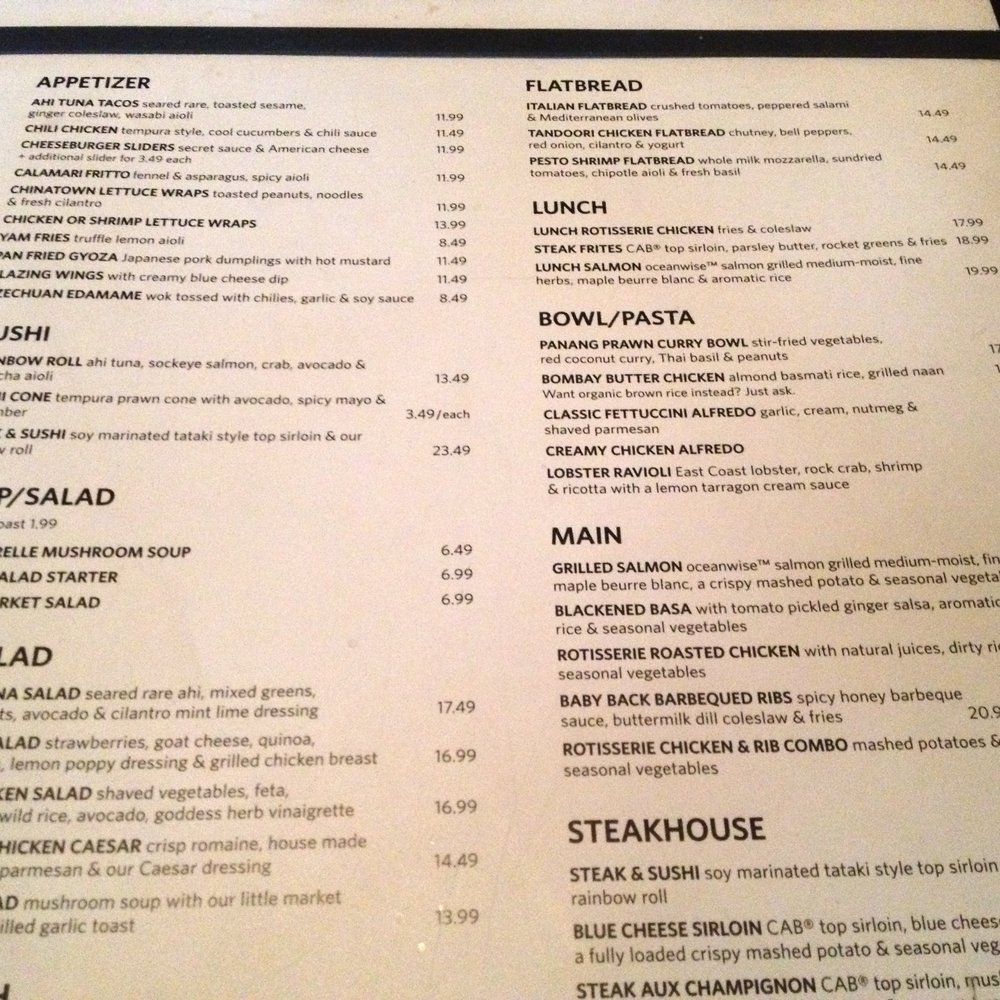 JOEY Mayfield - Menu~ - Canadian (New) Near Me - Edmonton, Alberta JOEY Mayfield - Menu~ - Canadian (New) Near Me - Edmonton, Alberta