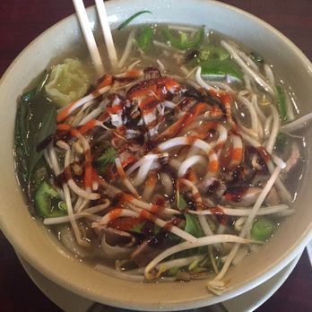 Pho Bar - Combination pho with everything on it including chile oil! SO GOOD - Vietnamese Near Me - Rio Rancho, New Mexico
