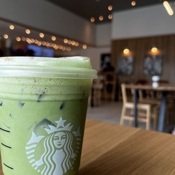 Starbucks - Iced matcha latte with oatmilk & cinnamon - Coffee & Tea Near Me - Rowland Heights, California Starbucks - Iced matcha latte with oatmilk & cinnamon - Coffee & Tea Near Me - Rowland Heights, California
