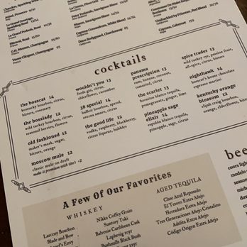 Bosscat Kitchen & Libations - Menu - New American Near Me - Houston, Texas