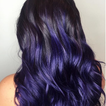 Hair & Co BKLYN - Trip #2 to the salon – very dark, monochrome blue/purple - Hair Salons Near Me - Brooklyn, New York Hair & Co BKLYN - Trip #2 to the salon – very dark, monochrome blue/purple - Hair Salons Near Me - Brooklyn, New York