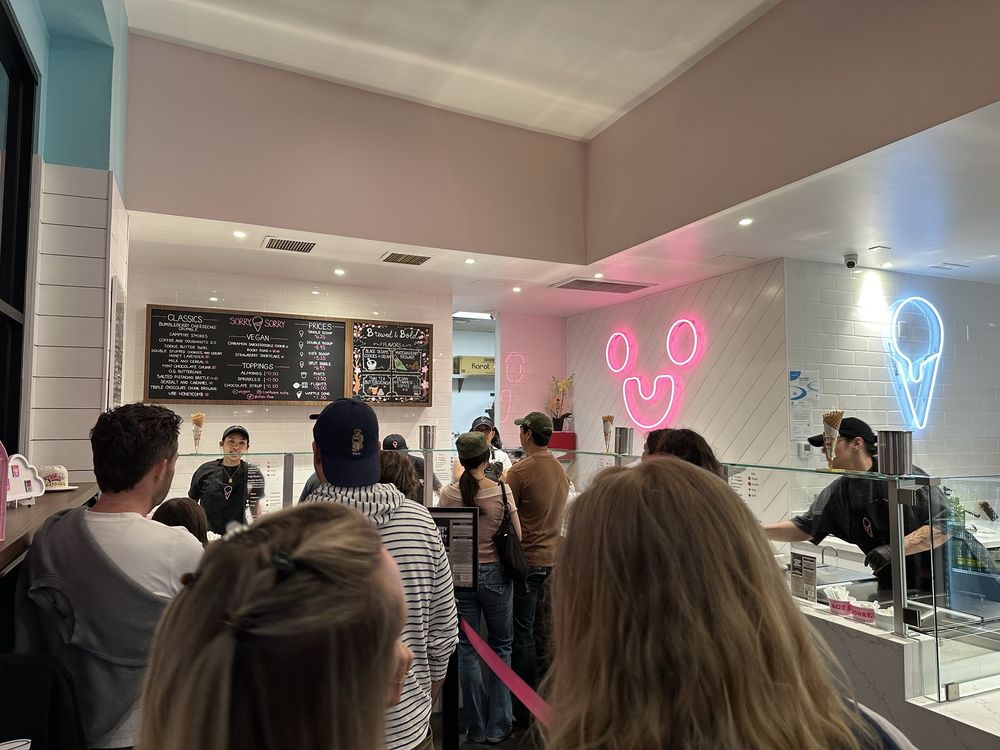 Sorry Not Sorry Creamery Logo