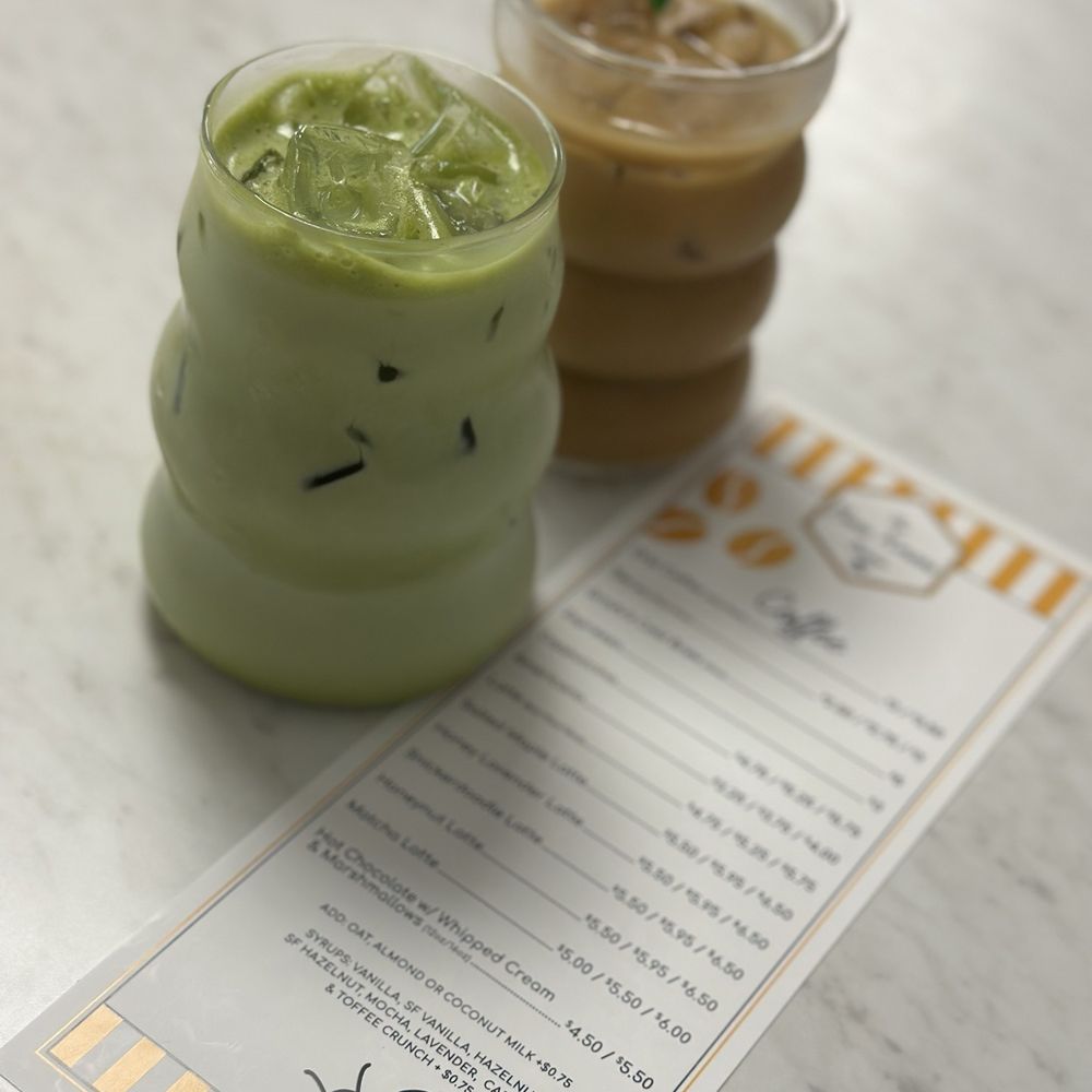The Bees Knees Bistro - Matcha Latte and Honeynut Latte - Cafes Near Me - Wallingford, Connecticut The Bees Knees Bistro - Matcha Latte and Honeynut Latte - Cafes Near Me - Wallingford, Connecticut