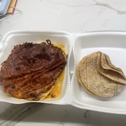 Brothers Mexican Grill - Ordered queso fundido with flour tortillas...Got a brick of burned cheese with corn tortillas. Wow!