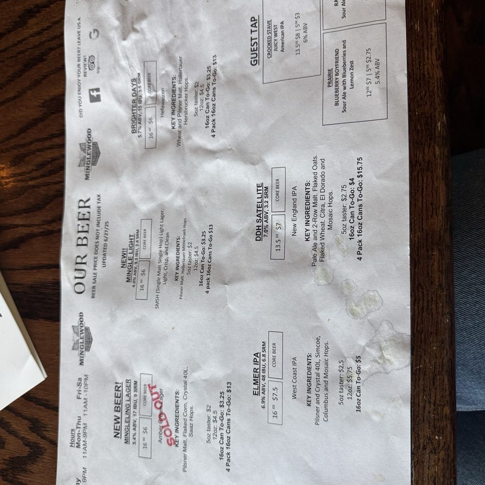 Minglewood Brewery - Brewpubs Near Me - Cape Girardeau, Missouri