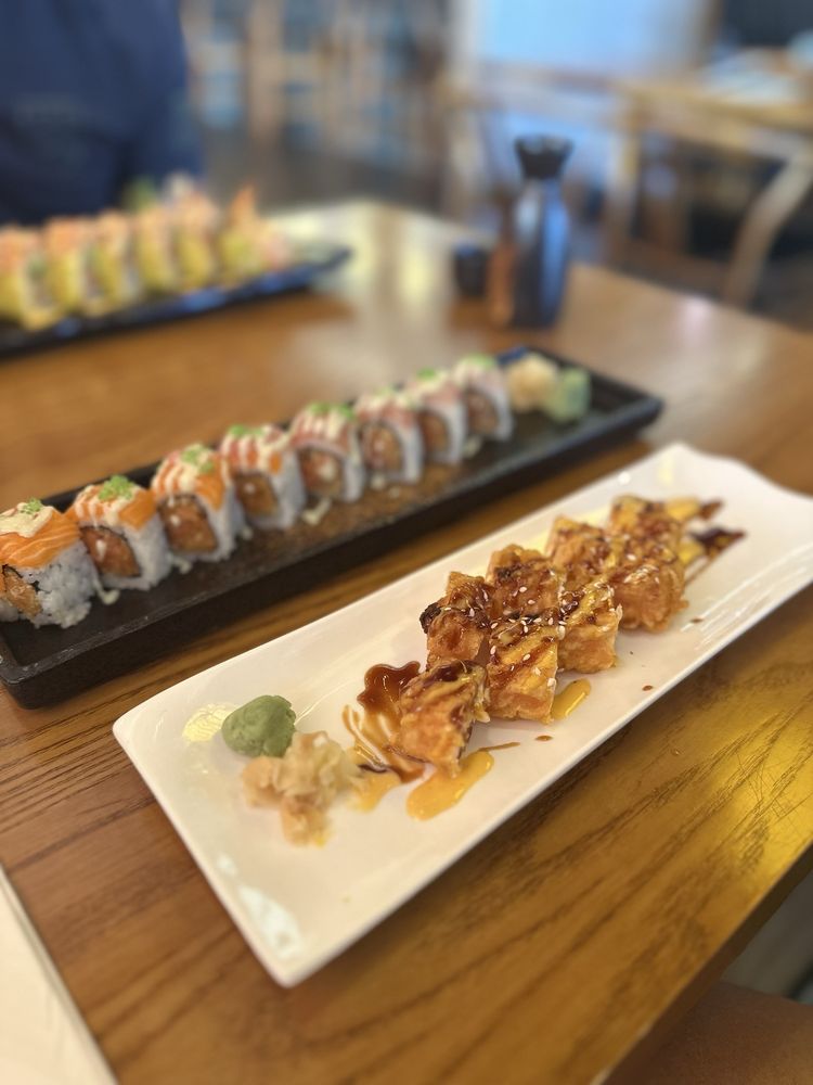 Food from Nomi Sushi & Hibachi