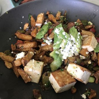 Flapjax - Breakfast Bowl with Tofu! So good! - New American Near Me - Santa Monica, California