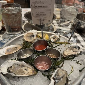 King's Fish House - Tempe - Oysters! A variety - Seafood Near Me - Tempe, Arizona