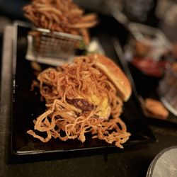 Little Bad Wolf - Bad Burger with fried onion strings