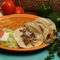Cancun Mexican Restaurant - Arandas cheesesteak tacos