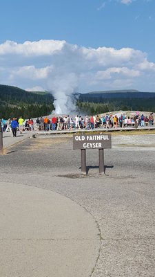 Old Faithful Lodge by null