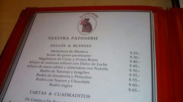 Menu photo 3 El Gato Negro Buenos Aires, C