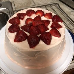 Strawberry Cream Cheese Cake