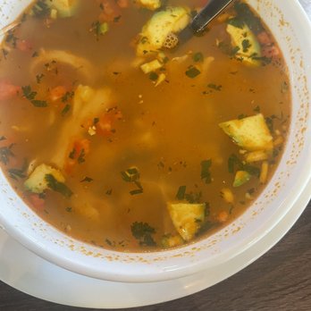 Que Bueno Bar & Grill - CHICKEN SOUP(large) $10.50 - Mexican Near Me - Irmo, South Carolina