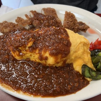 Foo Foo Tei - 8. Omelet Rice w/ Pork Cutlet Tomato Sauce - Tapas/Small Plates Near Me - Hacienda Heights, California Foo Foo Tei - 8. Omelet Rice w/ Pork Cutlet Tomato Sauce - Tapas/Small Plates Near Me - Hacienda Heights, California