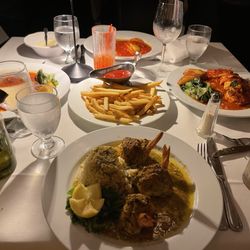 Dimora Restaurant - Chicken Francese and Ravioli Casalingaravioli