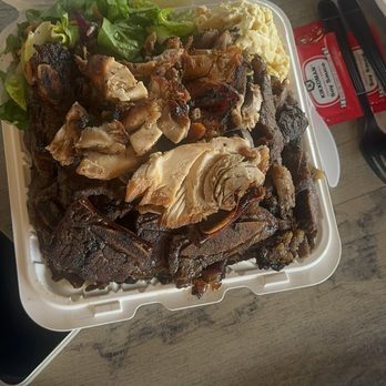Matiki Island BBQ - The Big Kahuna Plate. - Hawaiian Near Me - Anaheim, California