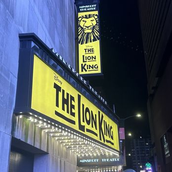 Minskoff Theatre - The Lion King - Performing Arts Near Me - New York, New York Minskoff Theatre - The Lion King - Performing Arts Near Me - New York, New York
