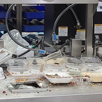 Braum's Ice Cream & Dairy Stores - a messy counter - Ice Cream & Frozen Yogurt Near Me - Rockwall, Texas