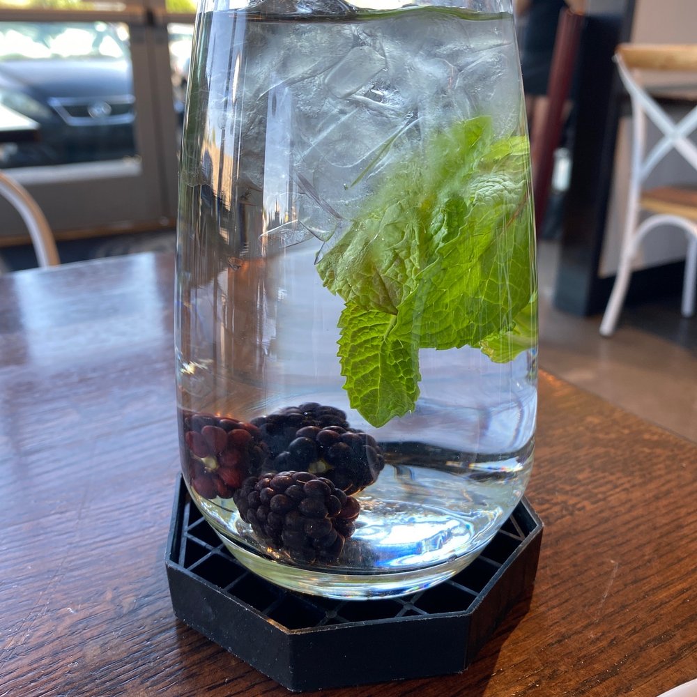 Brunch & Sip - Blackberry and mint leaves infused water - Coffee & Tea Near Me - Phoenix, Arizona