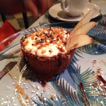 SOB's - passion fruit mousse in cinnamon shell. - Music Venues Near Me - New York, New York