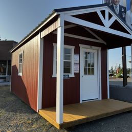 Exterior outside entrance of Old Hickory Sheds - 6/15/25 - Edgewood, Washington Exterior outside entrance of Old Hickory Sheds - 6/15/25 - Edgewood, Washington