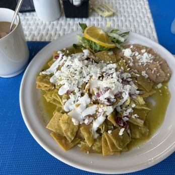 Blue Chairs Resort - Breakfast chilaquiles - Hotels Near Me - Puerto Vallarta, JAL Blue Chairs Resort - Breakfast chilaquiles - Hotels Near Me - Puerto Vallarta, JAL