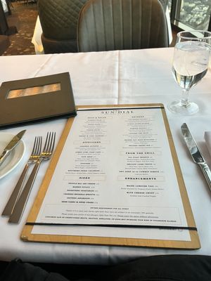 Menu photo 5 The Sun Dial Restaurant, Bar & View Atlanta, GA Menu photo 5 The Sun Dial Restaurant, Bar & View Atlanta, GA