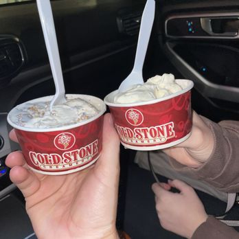 Cold Stone Creamery - two cups of ice cream - Ice Cream & Frozen Yogurt Near Me - San Antonio, Texas