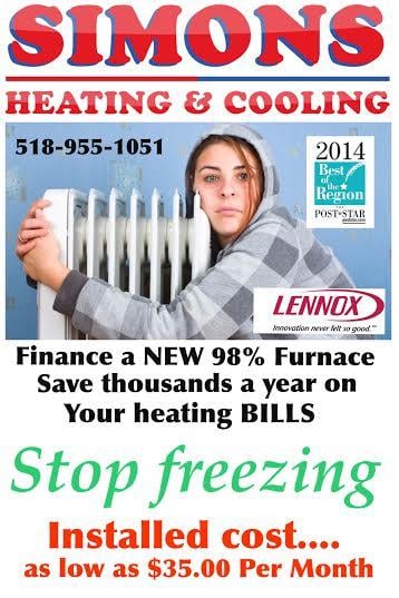 Slide of Simons Heating & Cooling